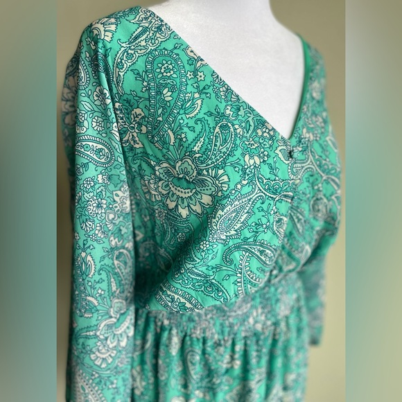 FLYING TOMATO PULLOVER V-NECK FLUTTER SKIRT DRESS, SZ 2X - Picture 9 of 9